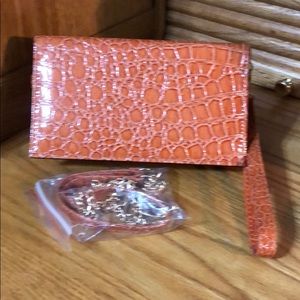 Just Solutions wristlet/crossbody wallet /purse